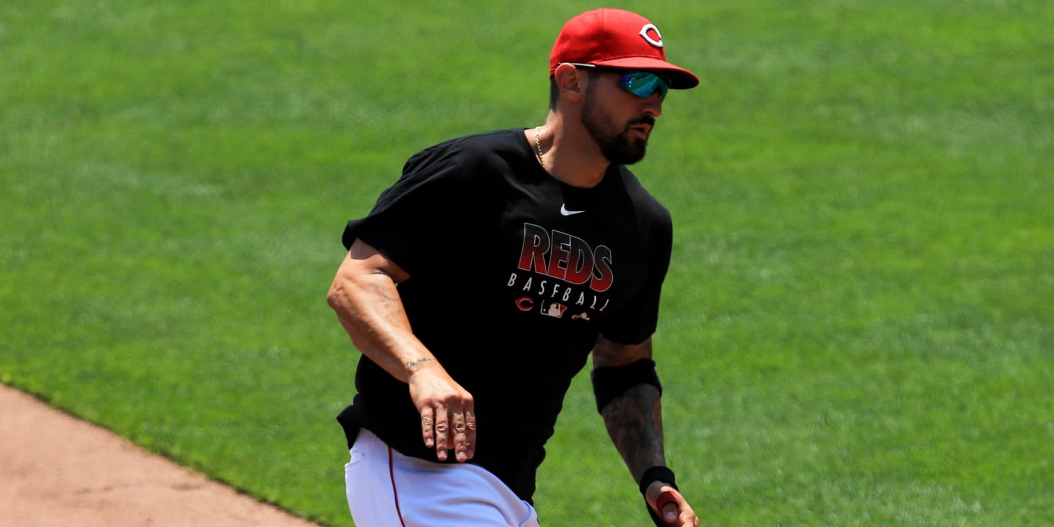 MLB Stats on X: Nick Castellanos is bringing more power to the @Reds  lineup.  / X