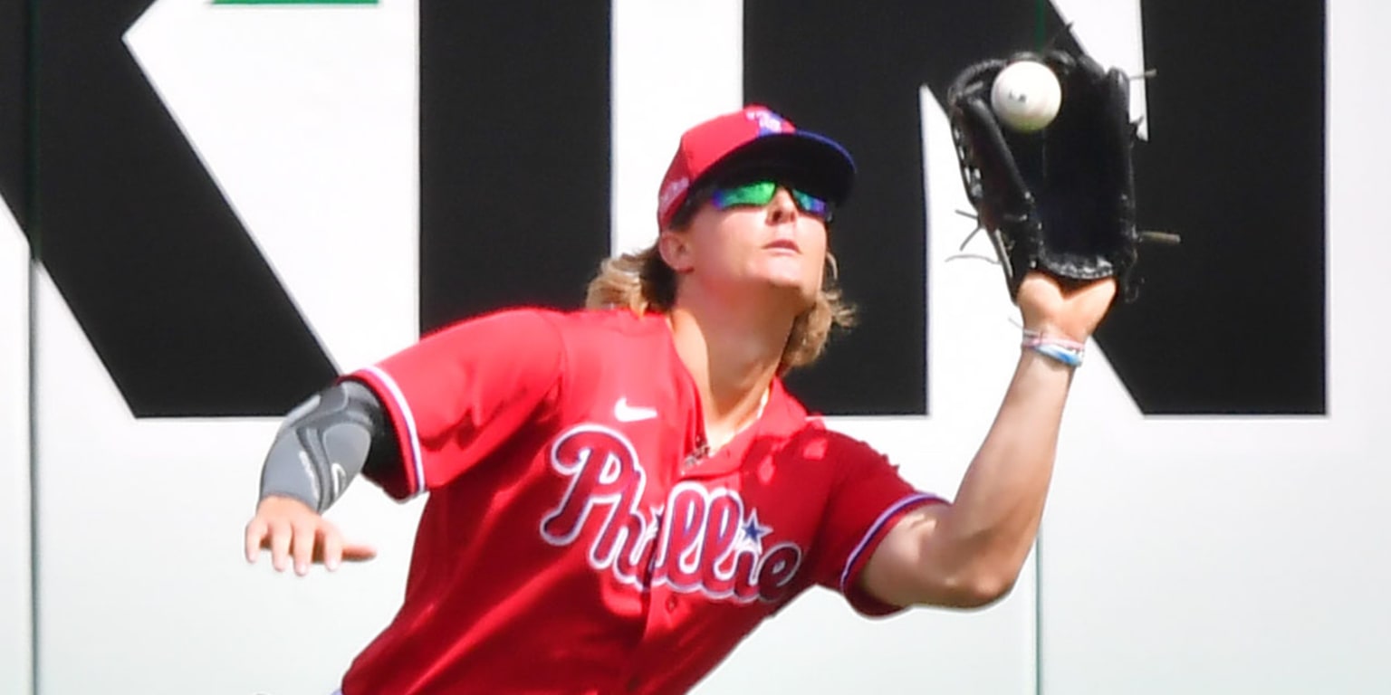 Can Mickey Moniak save the Phillies in center field? He says he's