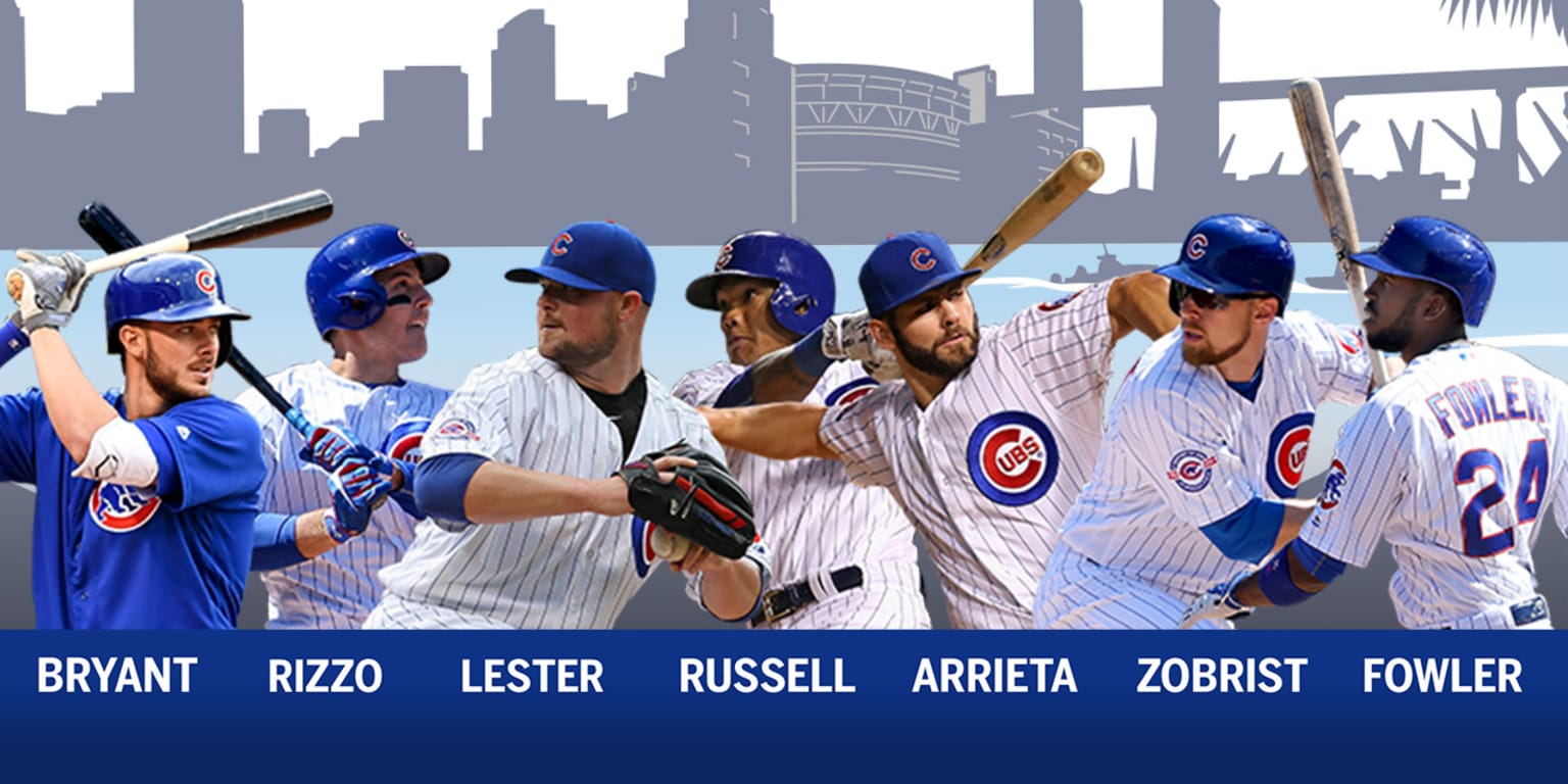 Three named MLB All-Stars for Chicago Cubs