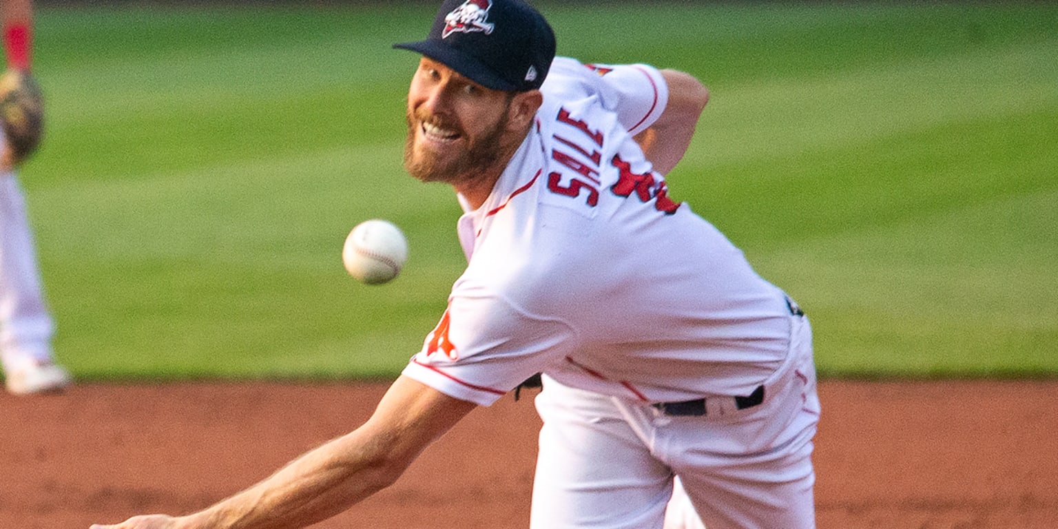 Boston Red Sox star Chris Sale pitching for Portland Sea Dogs