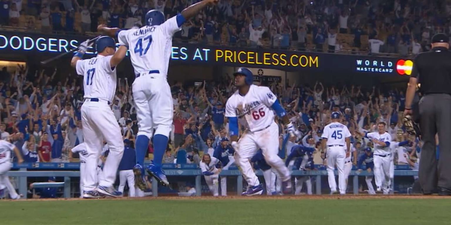 Yasiel Puig's Little League walkoff homer, AGon's unreal circus catch