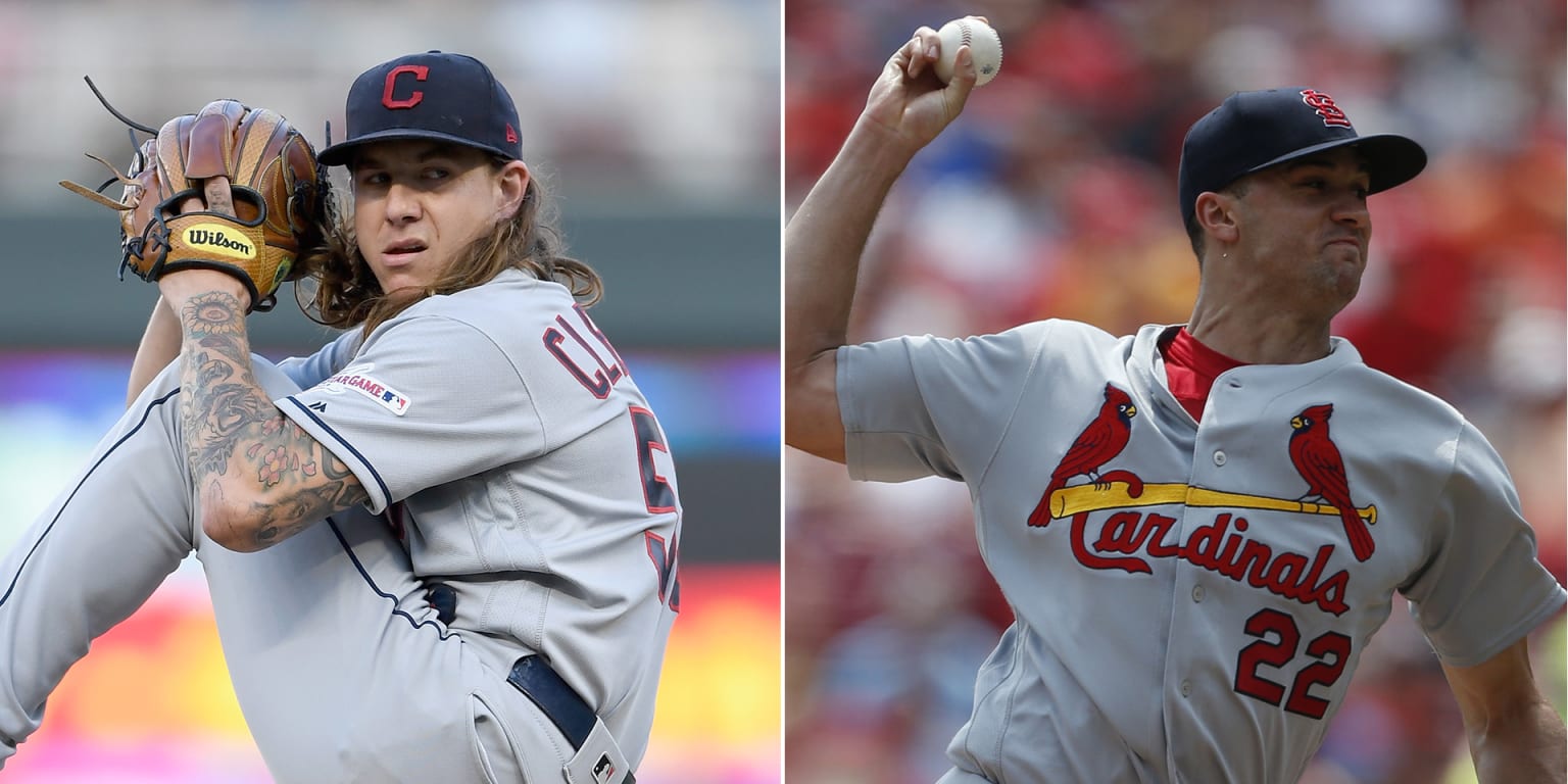 Mike Clevinger, Jack Flaherty Pitchers of Month