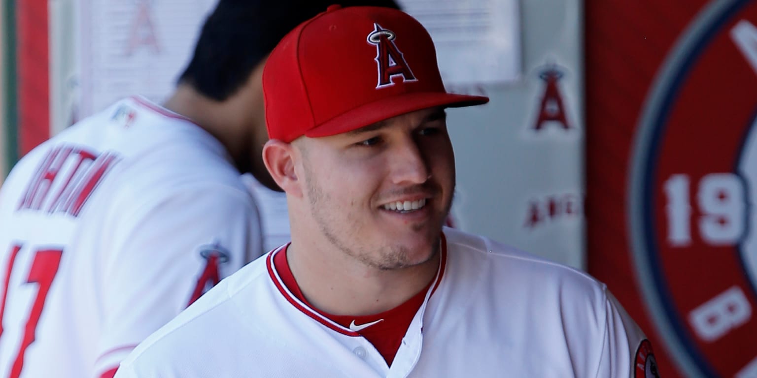 Mike Trout talks about becoming dad for first time - Los Angeles Times