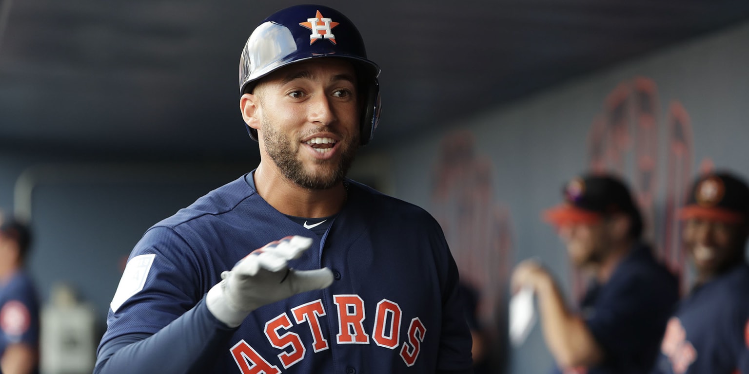 George Springer 'night off' dragged on