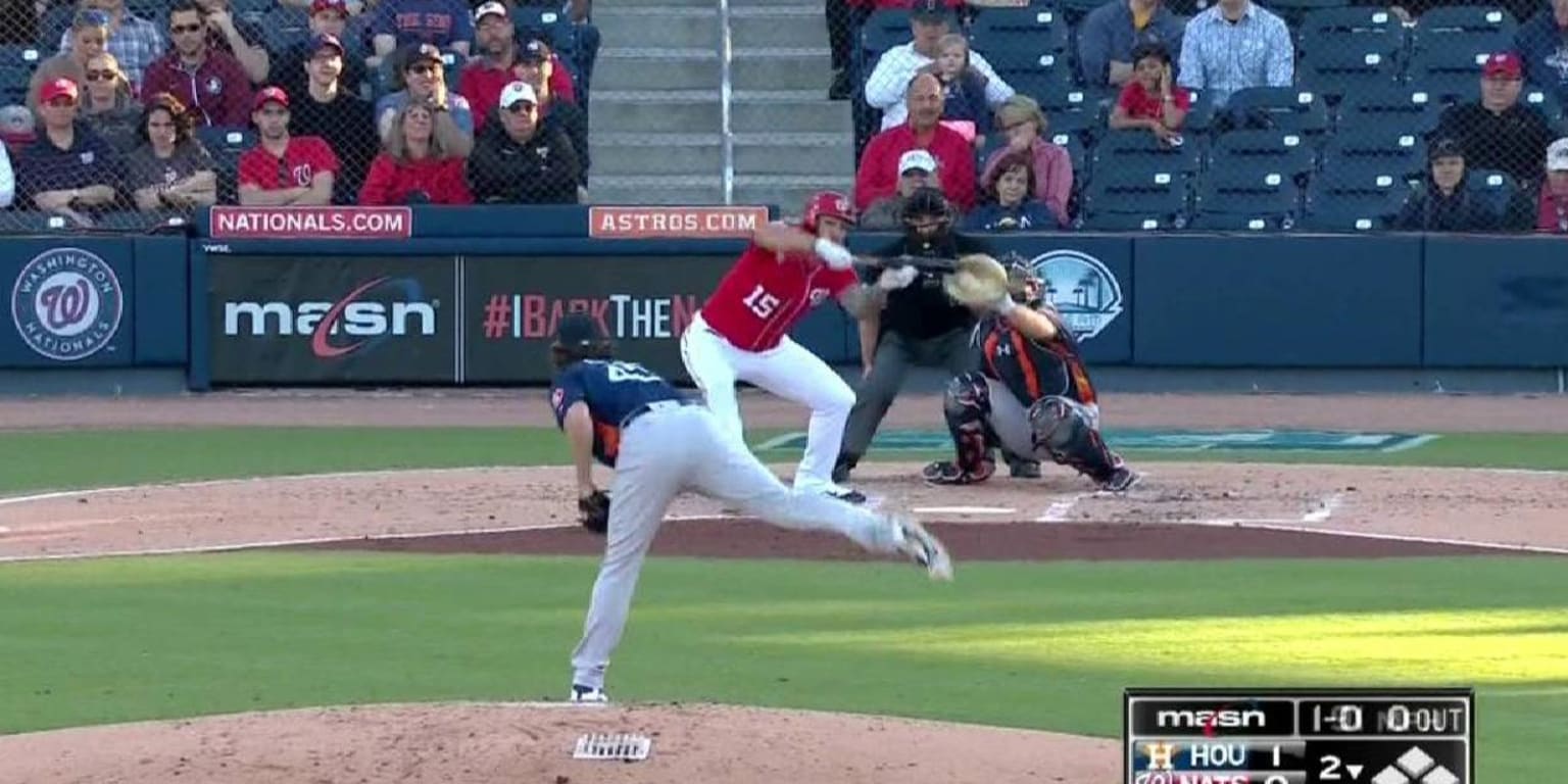 Facing another fourman outfield shift, Matt Adams bunted his way on