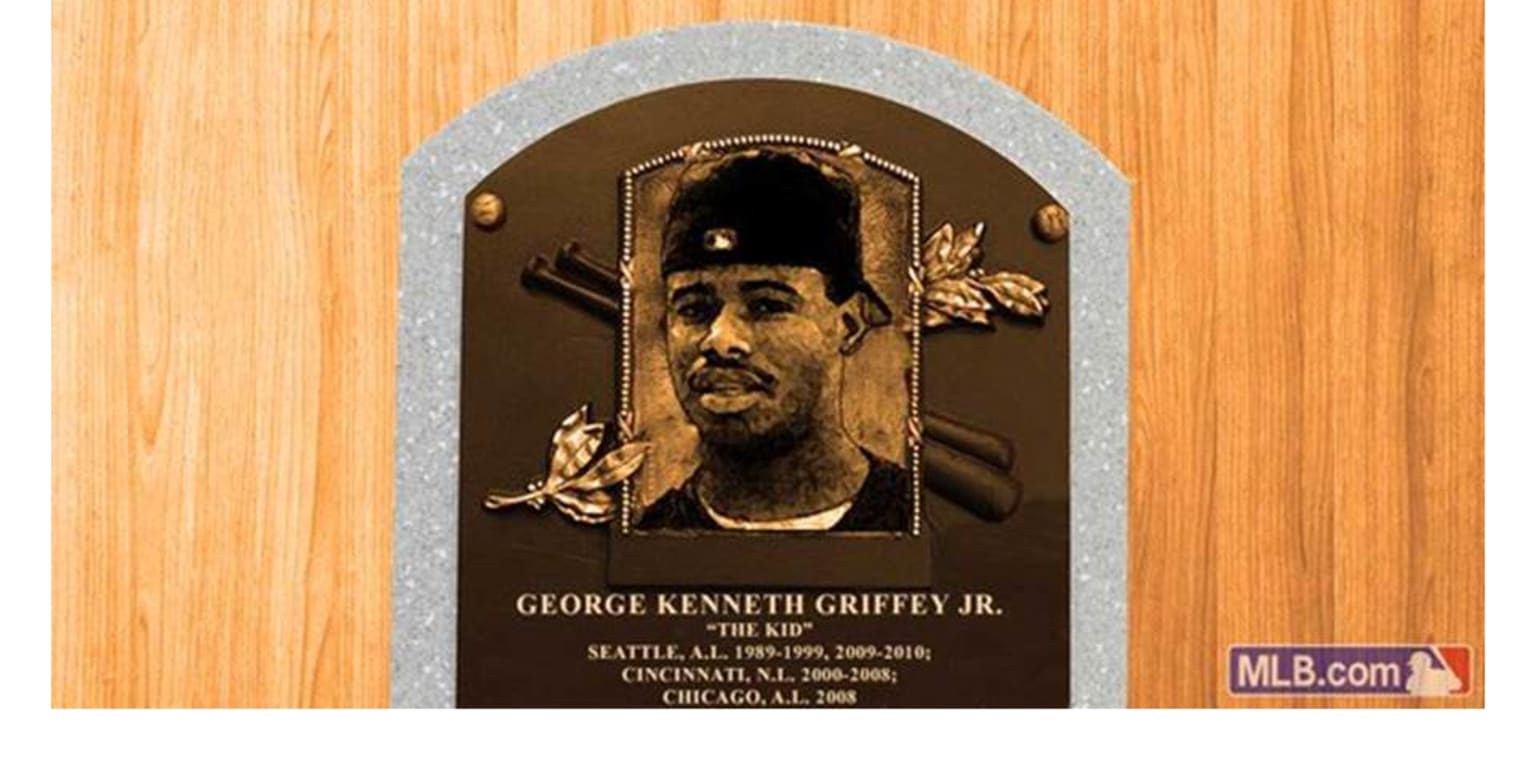 Ken Griffey Jr. might be able to have a backwards cap on his Hall of Fame  plaque