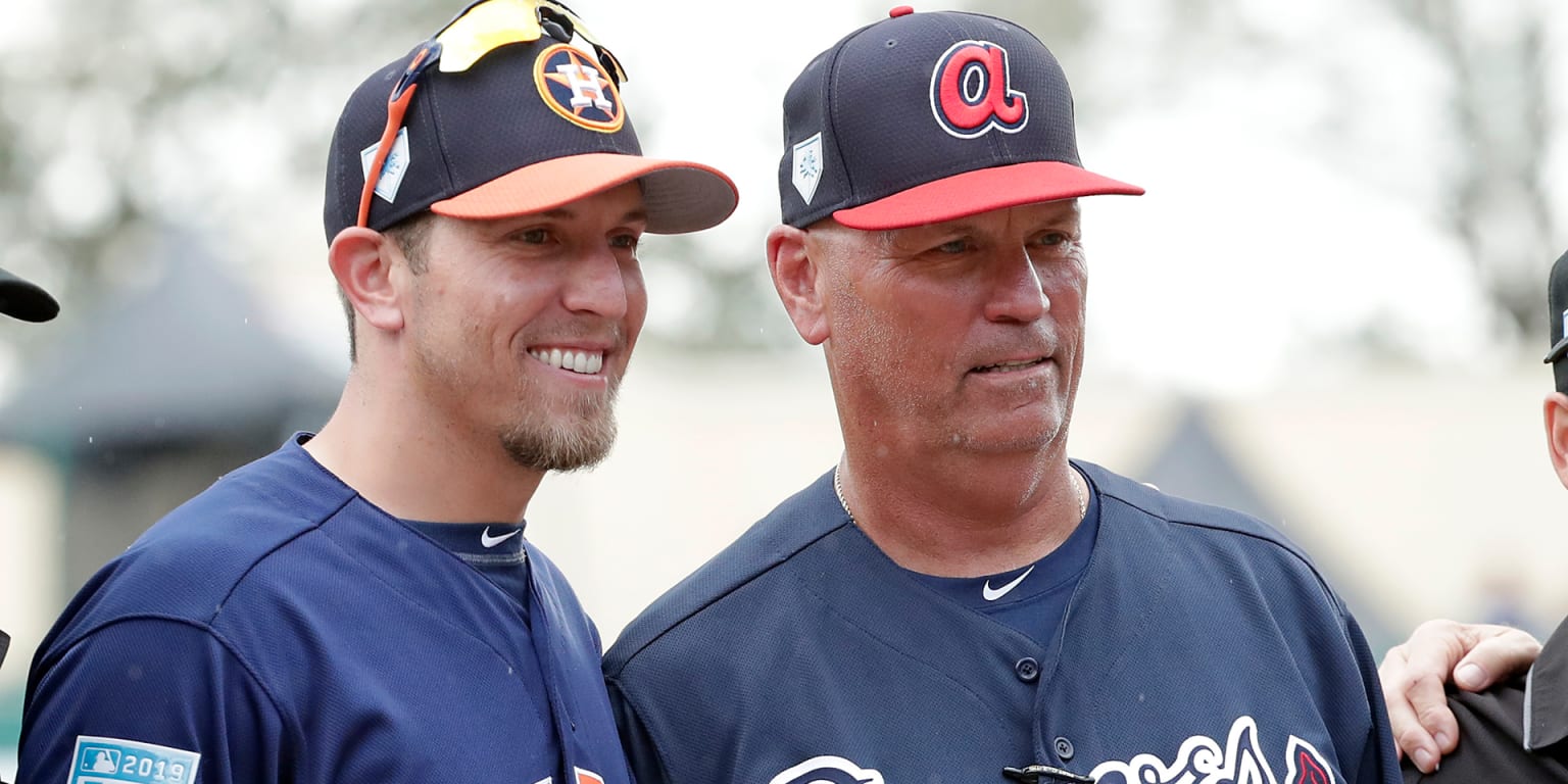 Brian and Troy Snitker meet as father, son in 2021 World Series