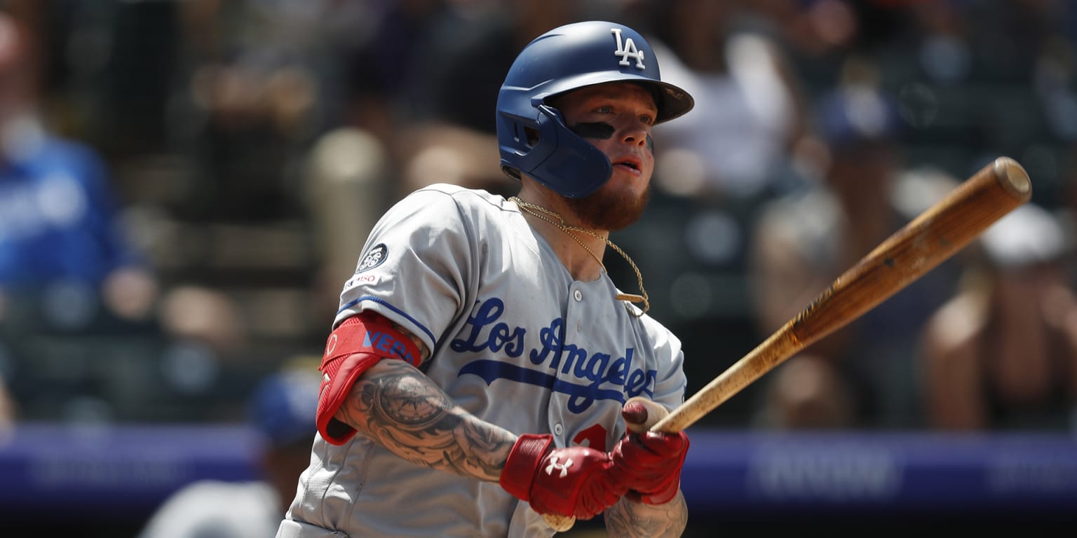 Alex Verdugo is latest Dodger placed on crowded injured list - The San  Diego Union-Tribune