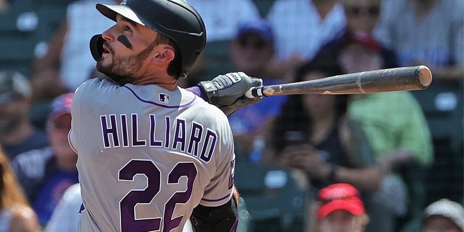 Sam Hilliard Homerun GIF - Sam Hilliard Homerun Rockies - Discover