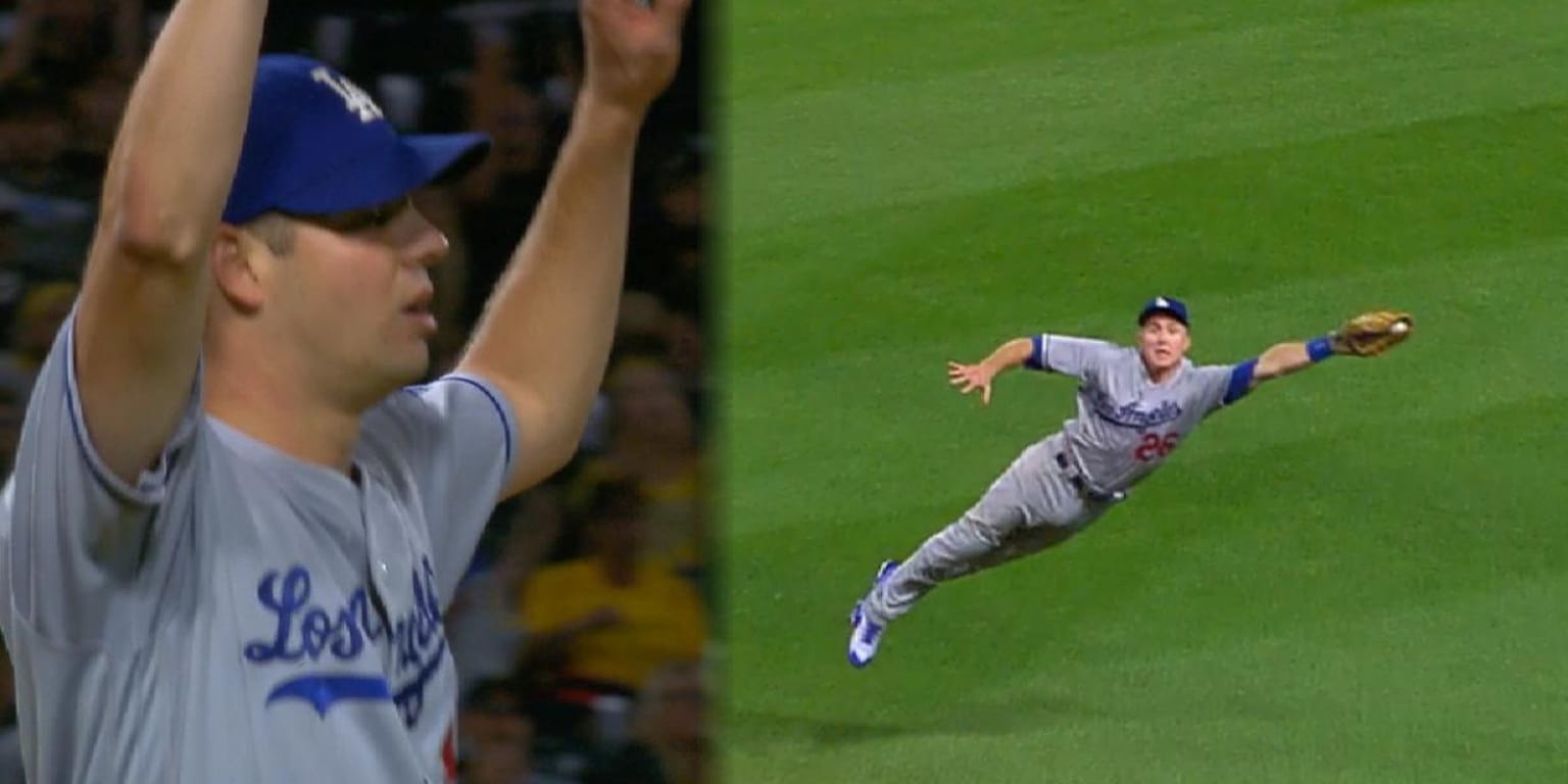 'Silver Fox' Chase Utley preserved Rich Hill's perfect game bid with an