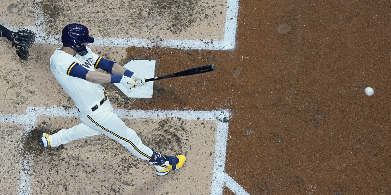 Christian Yelich first 2022 home run a grand slam