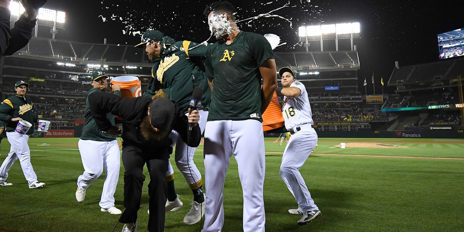 Sean Manaea basks in no-hitter celebration