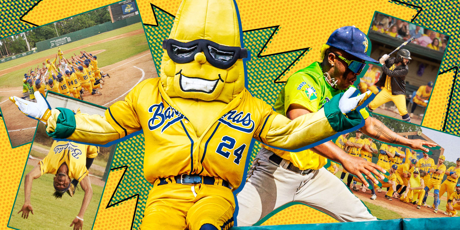 Game of the Week: MLB Players Alumni Association Challenges the Bananas -  The Savannah Bananas