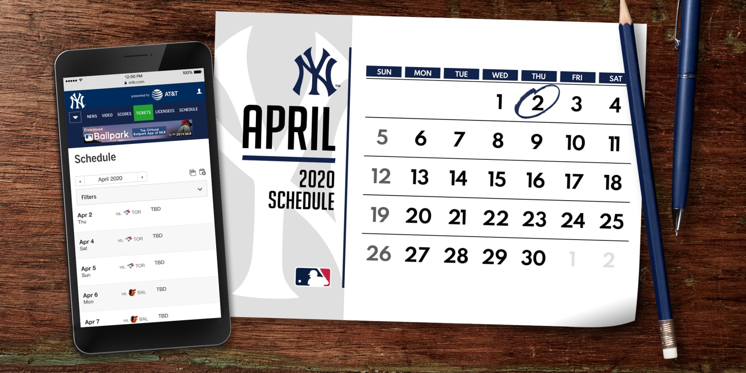 Khám phá hơn 59 MLB yankees schedule 2023 siêu đỉnh trieuson5