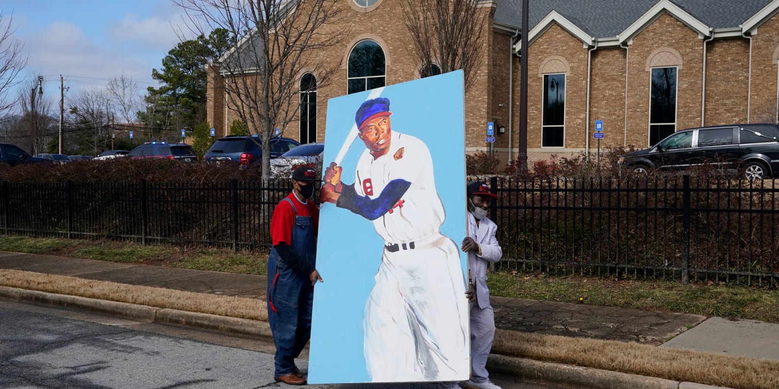 Funeral For Hank Aaron: The 'Marvel From Mobile' Is Honored In Atlanta : NPR