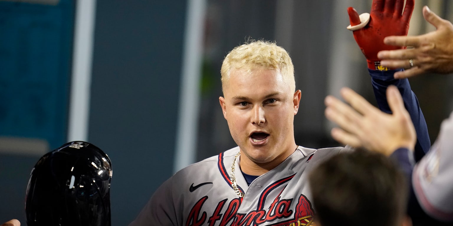 Joc Pederson back in the Braves lineup for Tuesday's game against