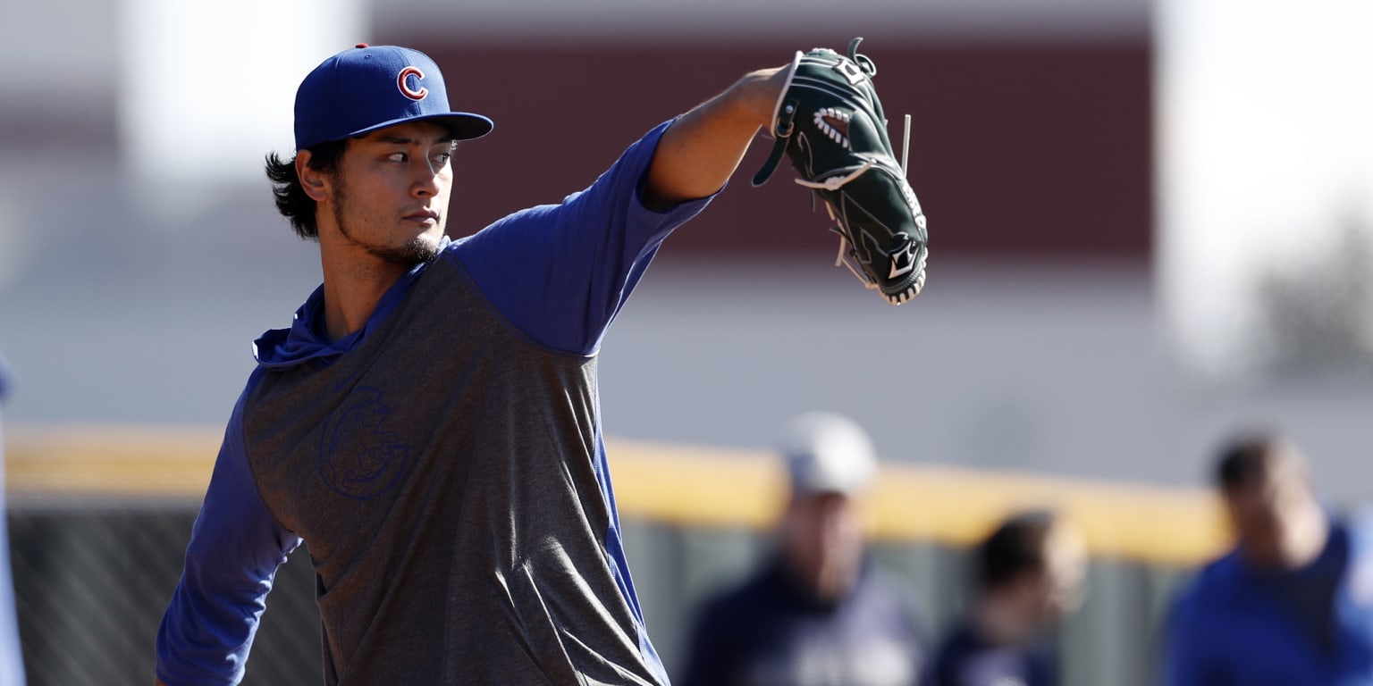 Chicago Cubs spring training: Yu Darvish progressing at own pace