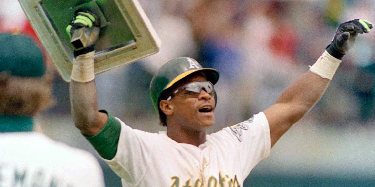 Rickey Henderson's Greatest Moments, A look back at some of Rickey  Henderson's greatest moments, By Oakland Athletics Highlights