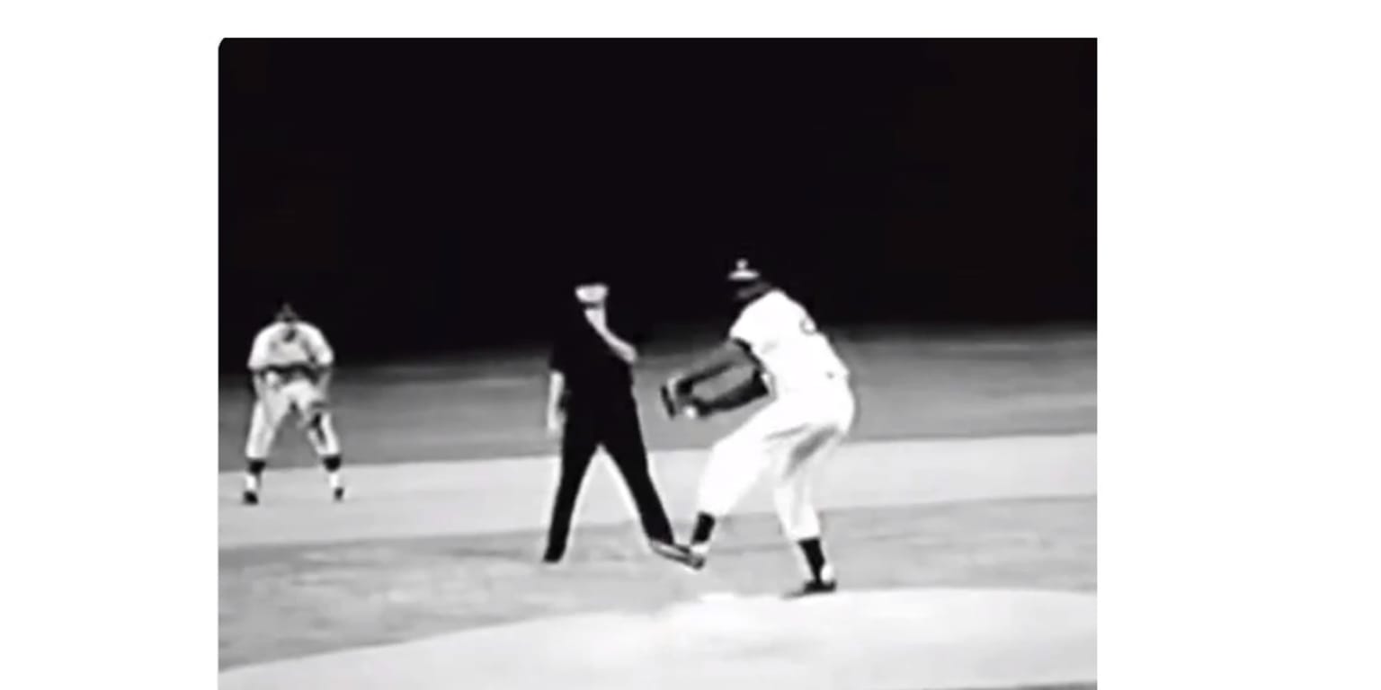 Watch this old footage of Satchel Paige embarrassing some poor