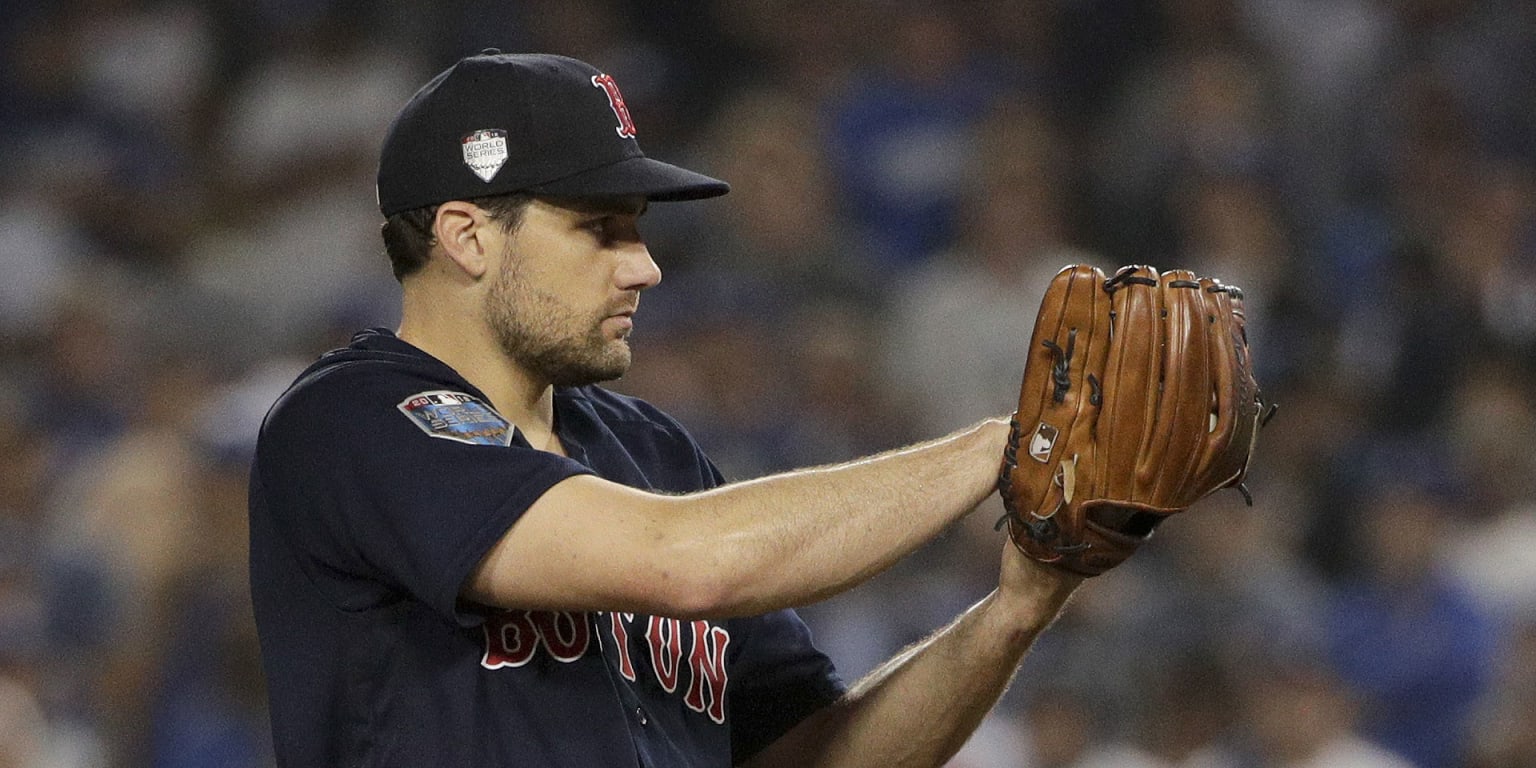 Nathan Eovaldi strikes out six, 03/27/2023