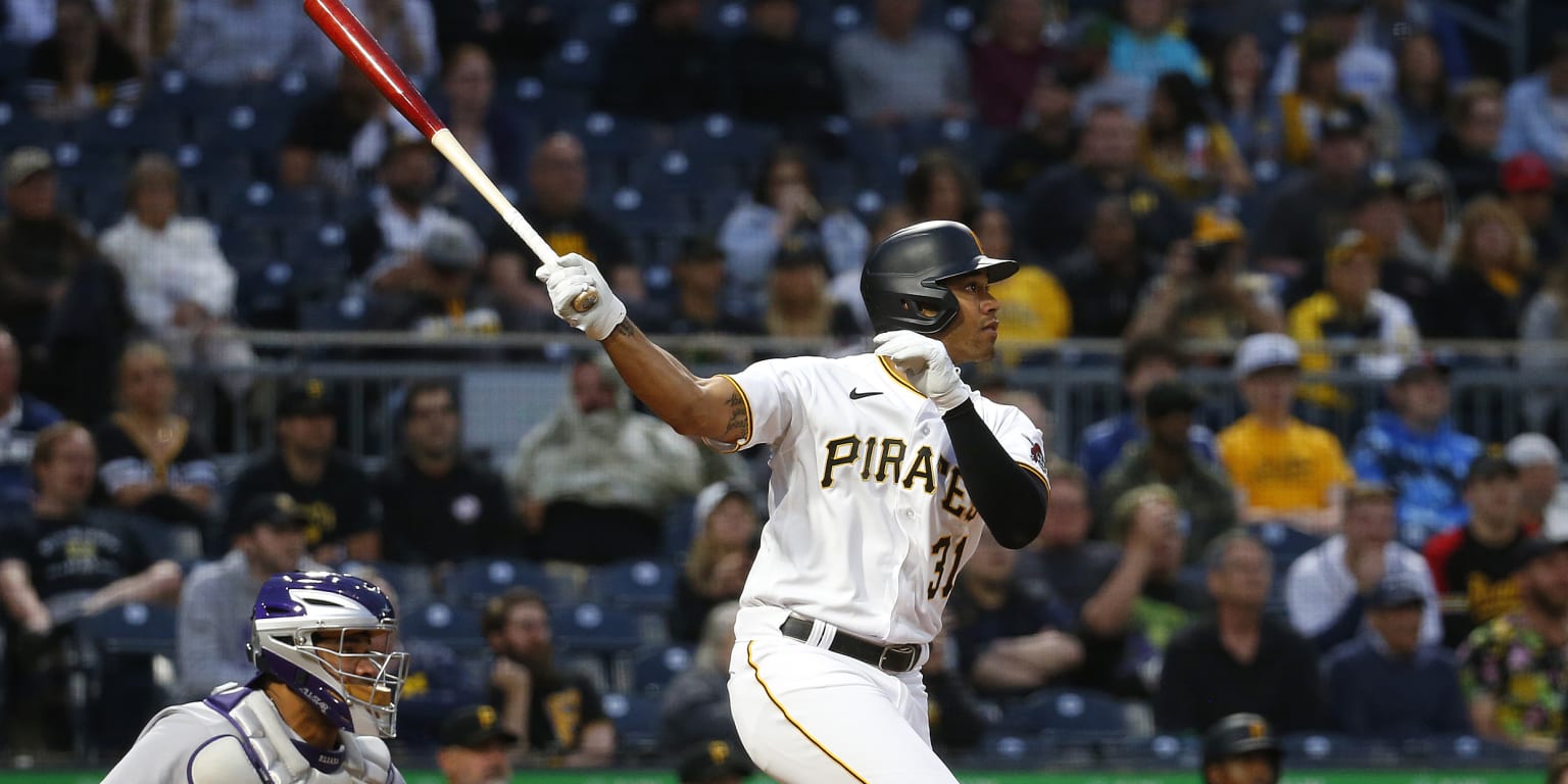 Pirates outfield prospect Cal Mitchell, left off 40-man roster