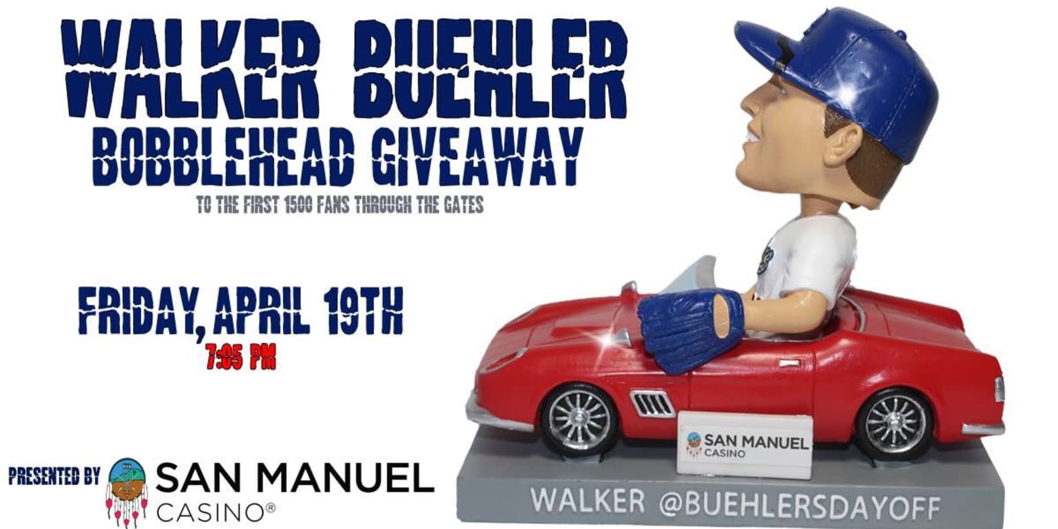 Celebrate Walker Buehler Bobblehead - Los Angeles Dodgers