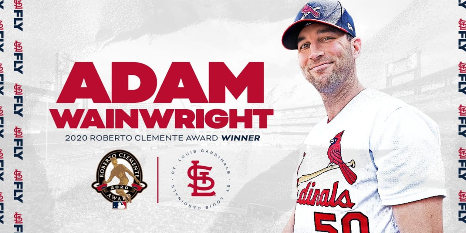 Adam Wainwright wins MLB's Roberto Clemente Award