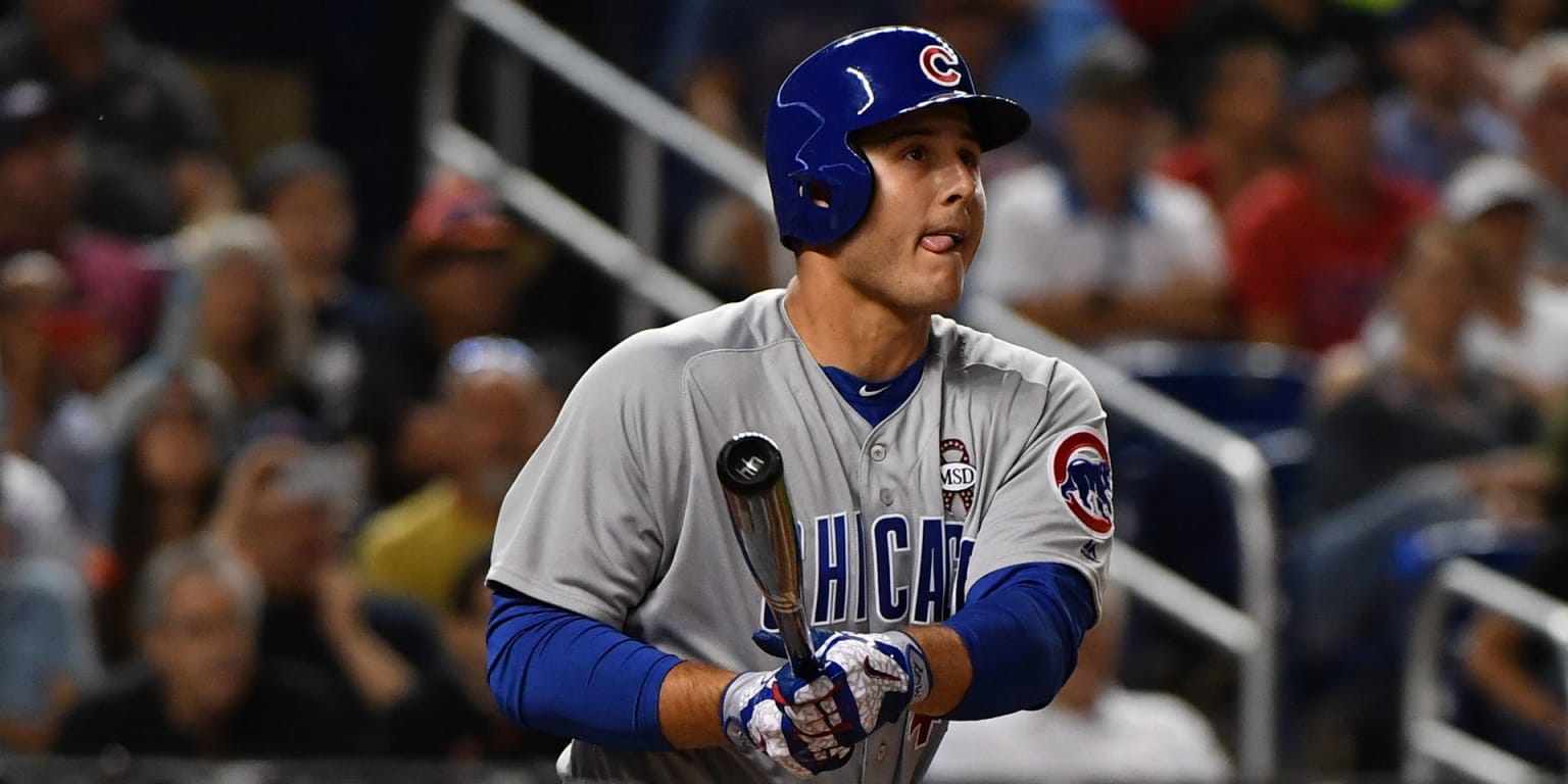 Anthony Rizzo out with back stiffness