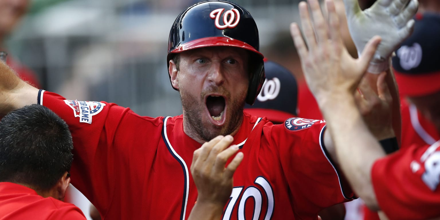 Max Scherzer Texas Scream WHT