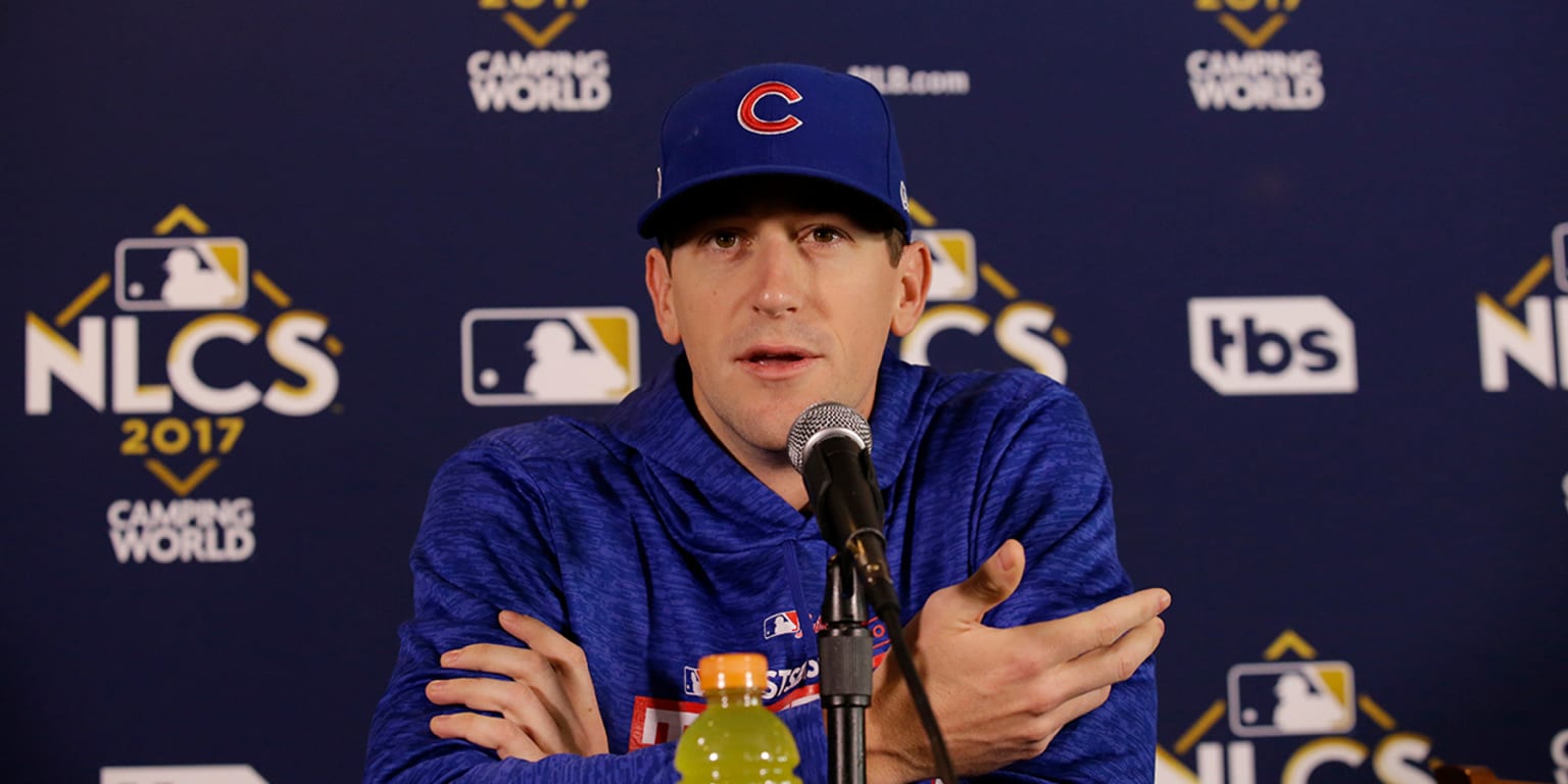 Oct. 16 Kyle Hendricks workout day interview