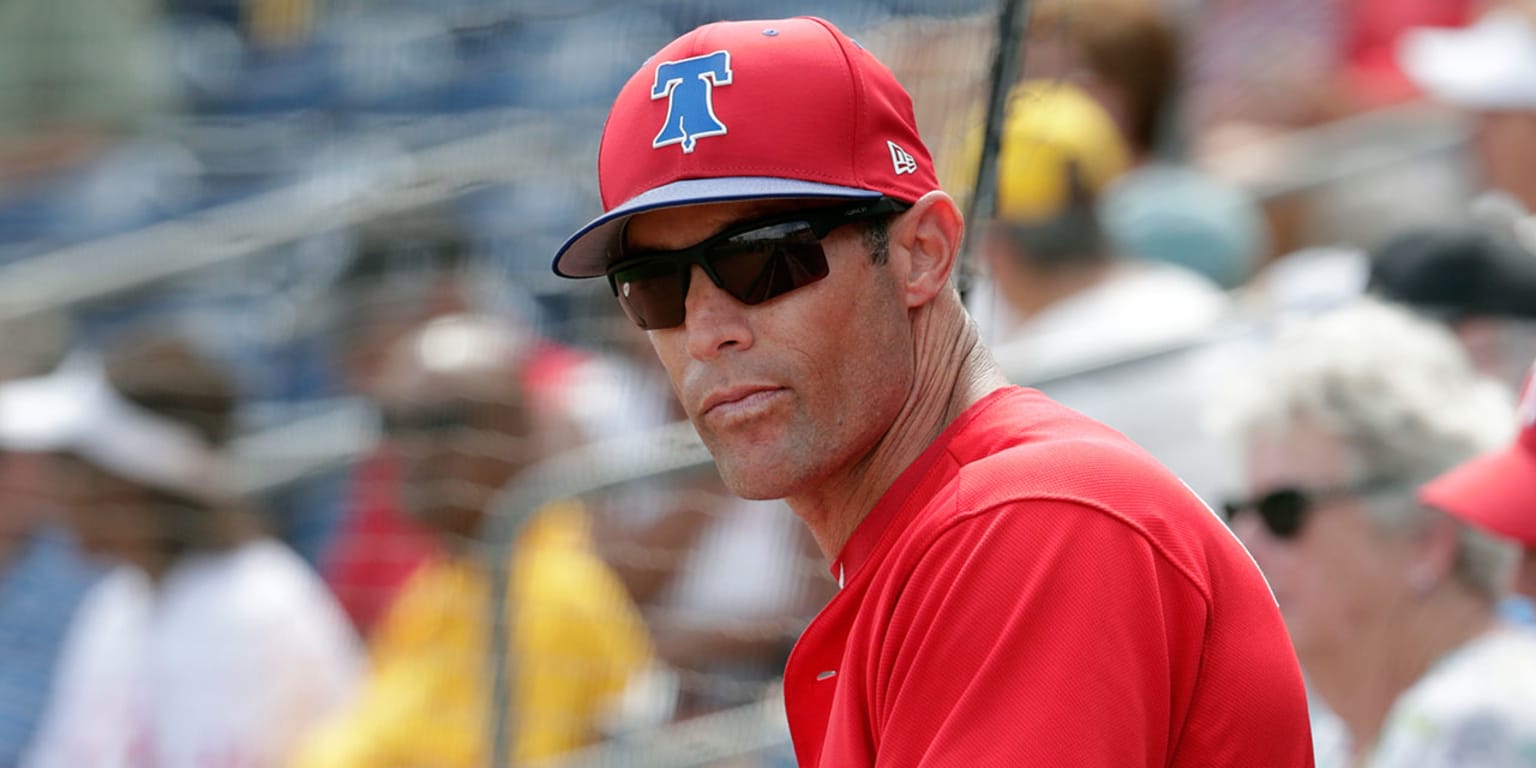 - As first-year Phillies manager Gabe Kapler walked in from right field