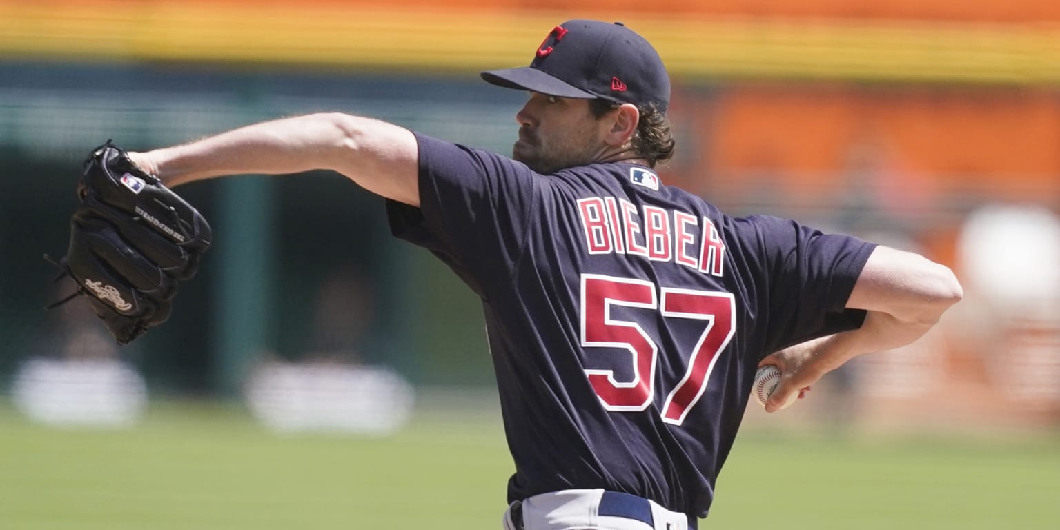 Indians' Bieber balancing strikeouts with ability to pitch deeper into games