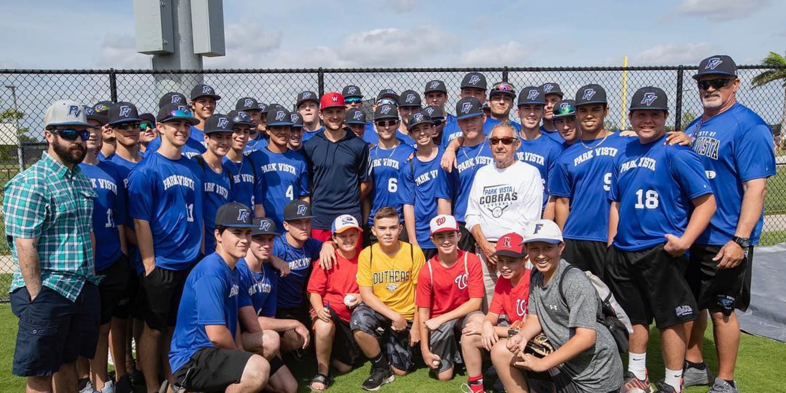 Trea Turner welcomes HS baseball team 3/13 