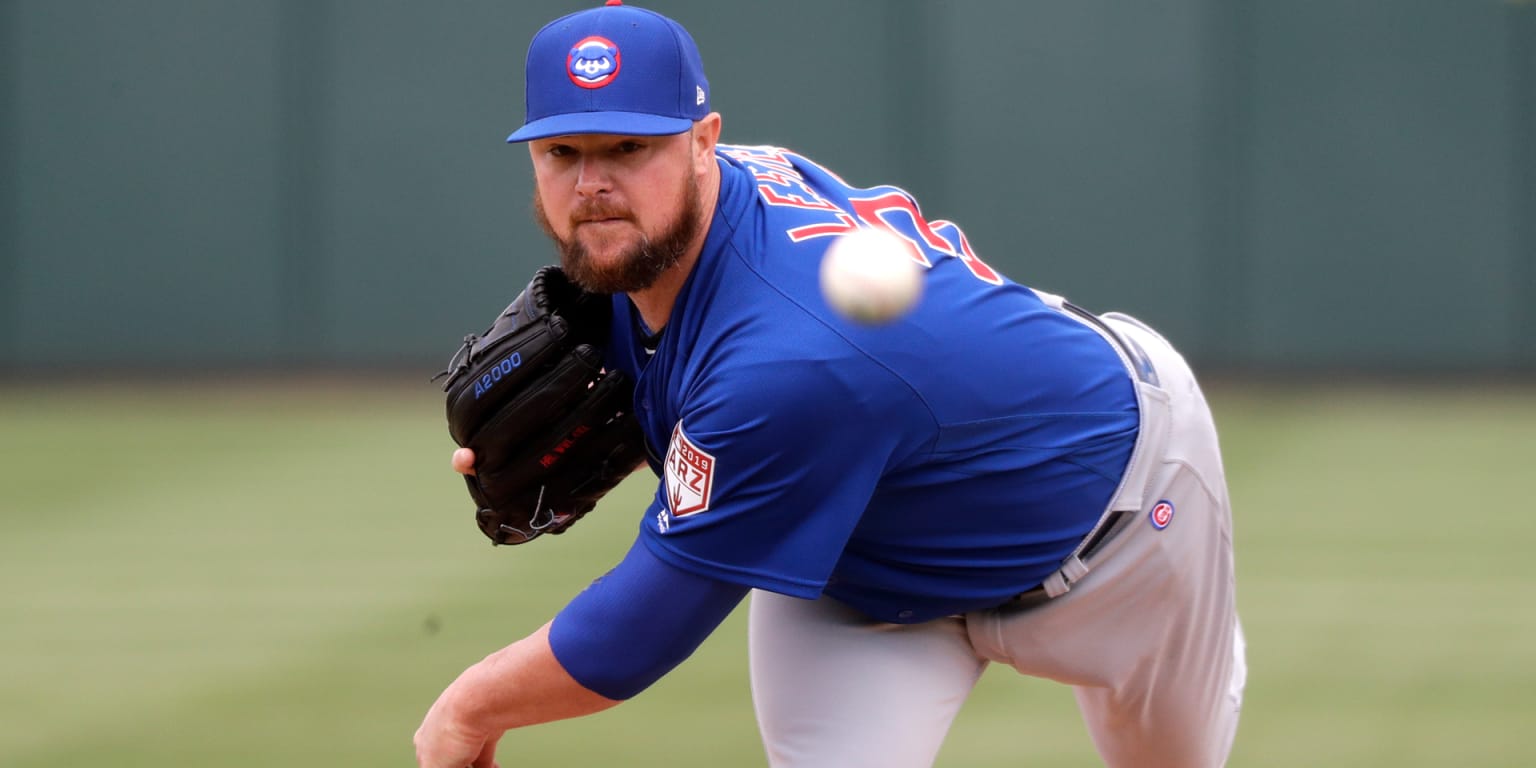 Cubs' pitching rotation a throwback