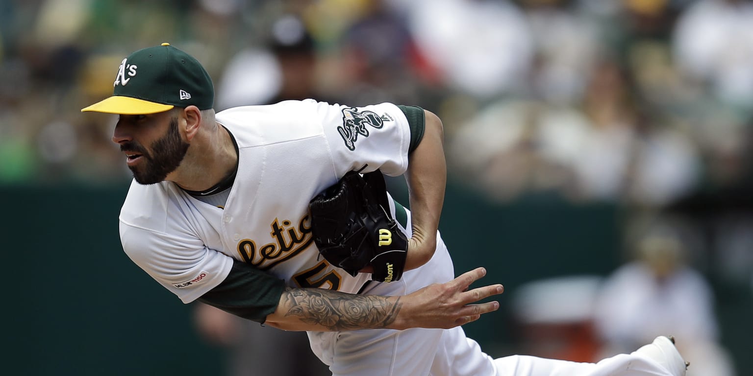 Mike Fiers strong in Athletics' home opener