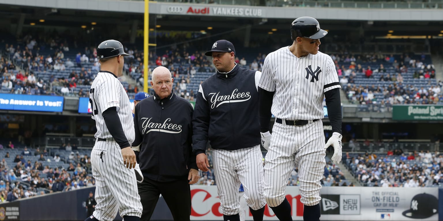 Here we go again: Yankees' Aaron Judge hurt, sits vs. Orioles