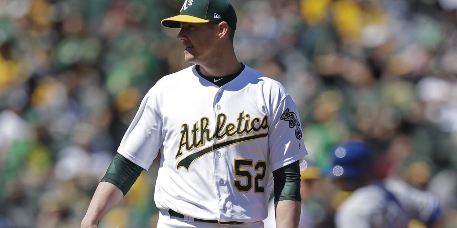 A's Matt Olson takes batting practice, rehab assignment next