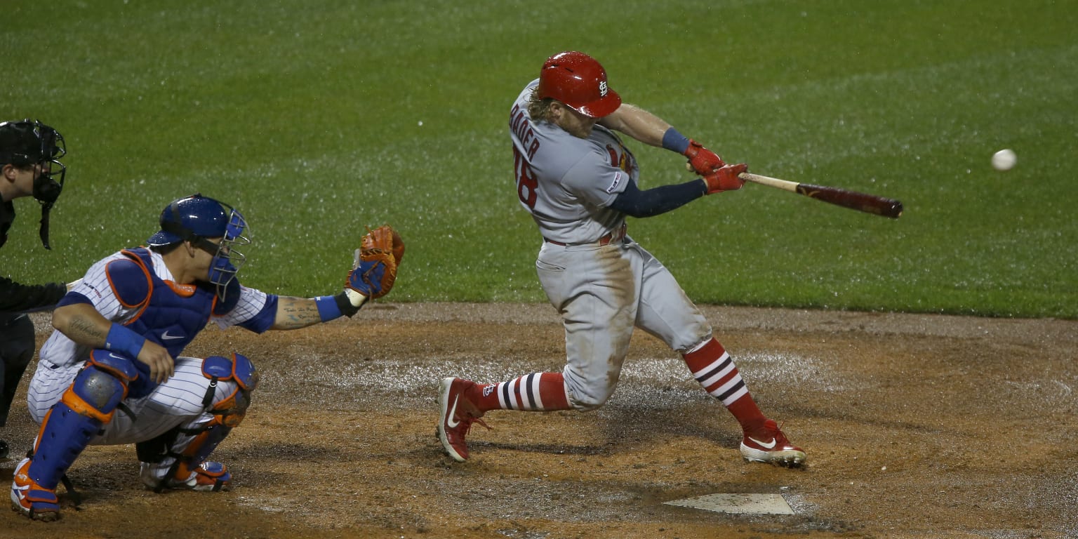 Harrison Bader's clutch two-out, two-run single in eighth lifts