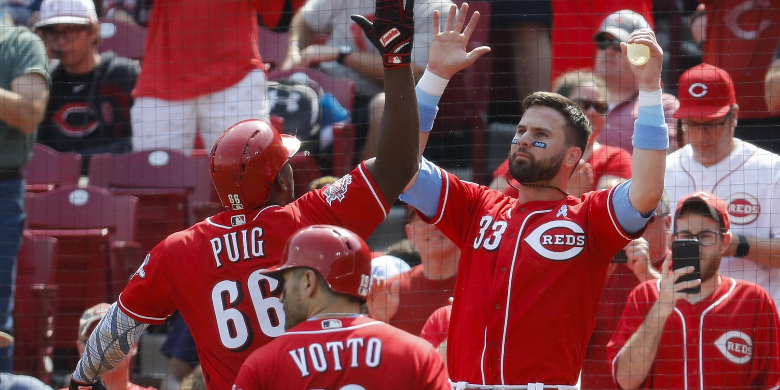 From Derek Dietrich and Yasiel Puig, long home runs and a sense of