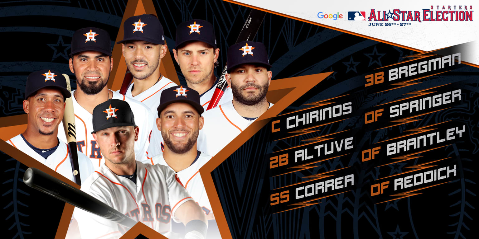 Astros' Carlos Correa, George Springer take All-Star vote leads