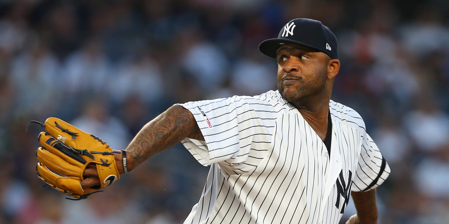 Knee brace now part of CC Sabathia's routine