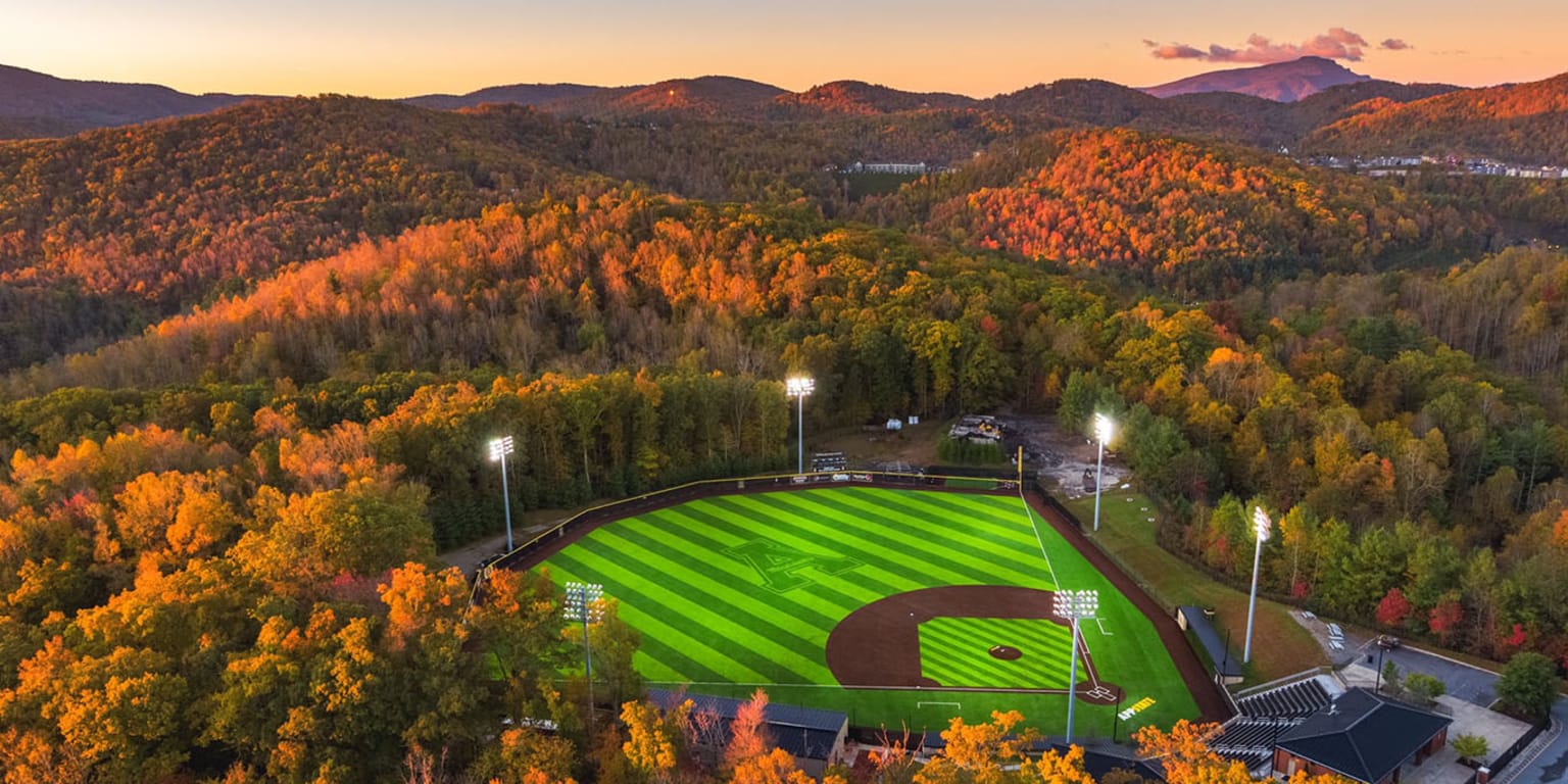 Appalachian State's baseball stadium is paradise