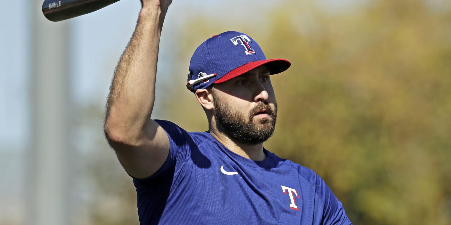 Minnesota Twins - Joey Gallo smiles waiting for his turn in the cage