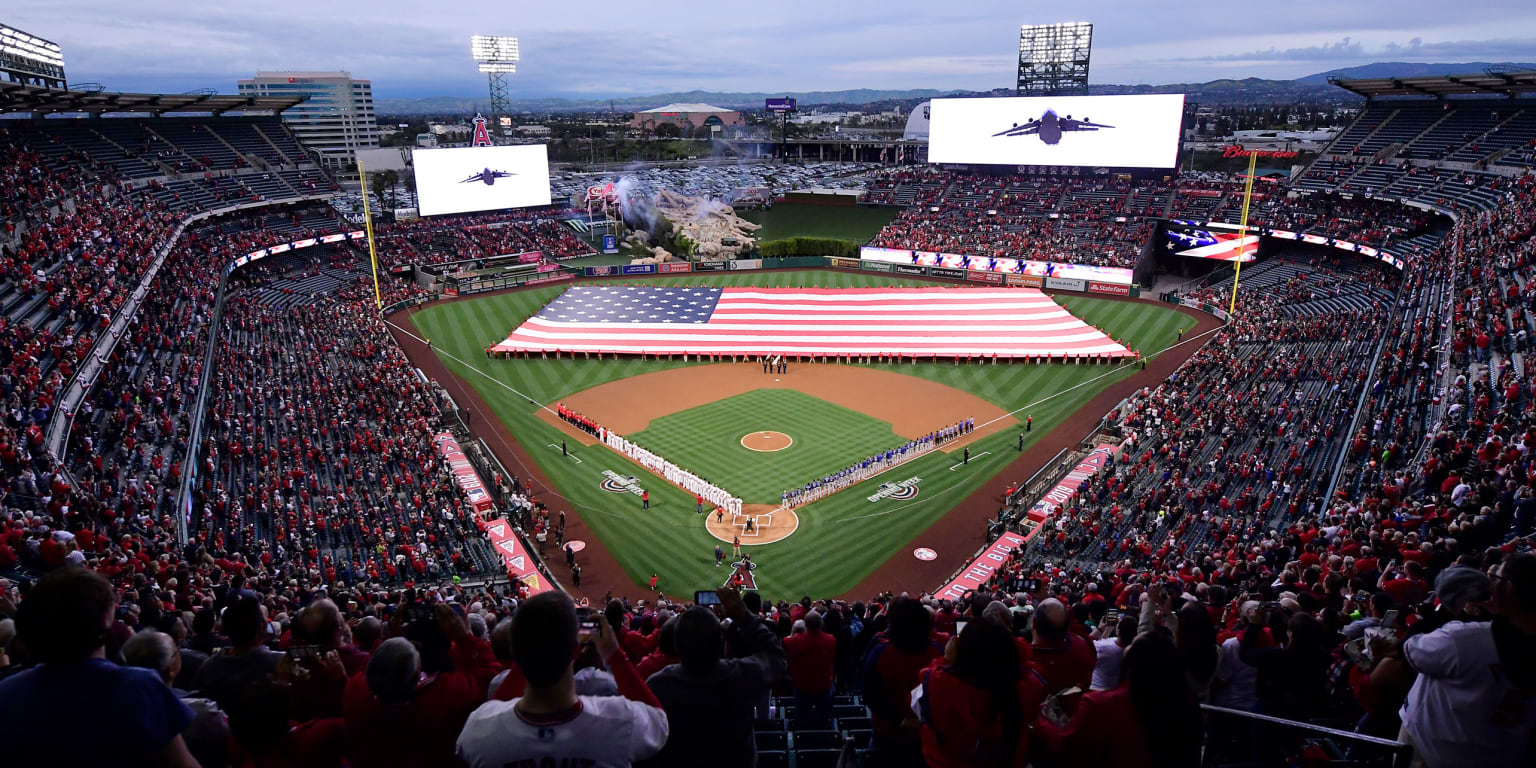 Angel Stadium Baseball