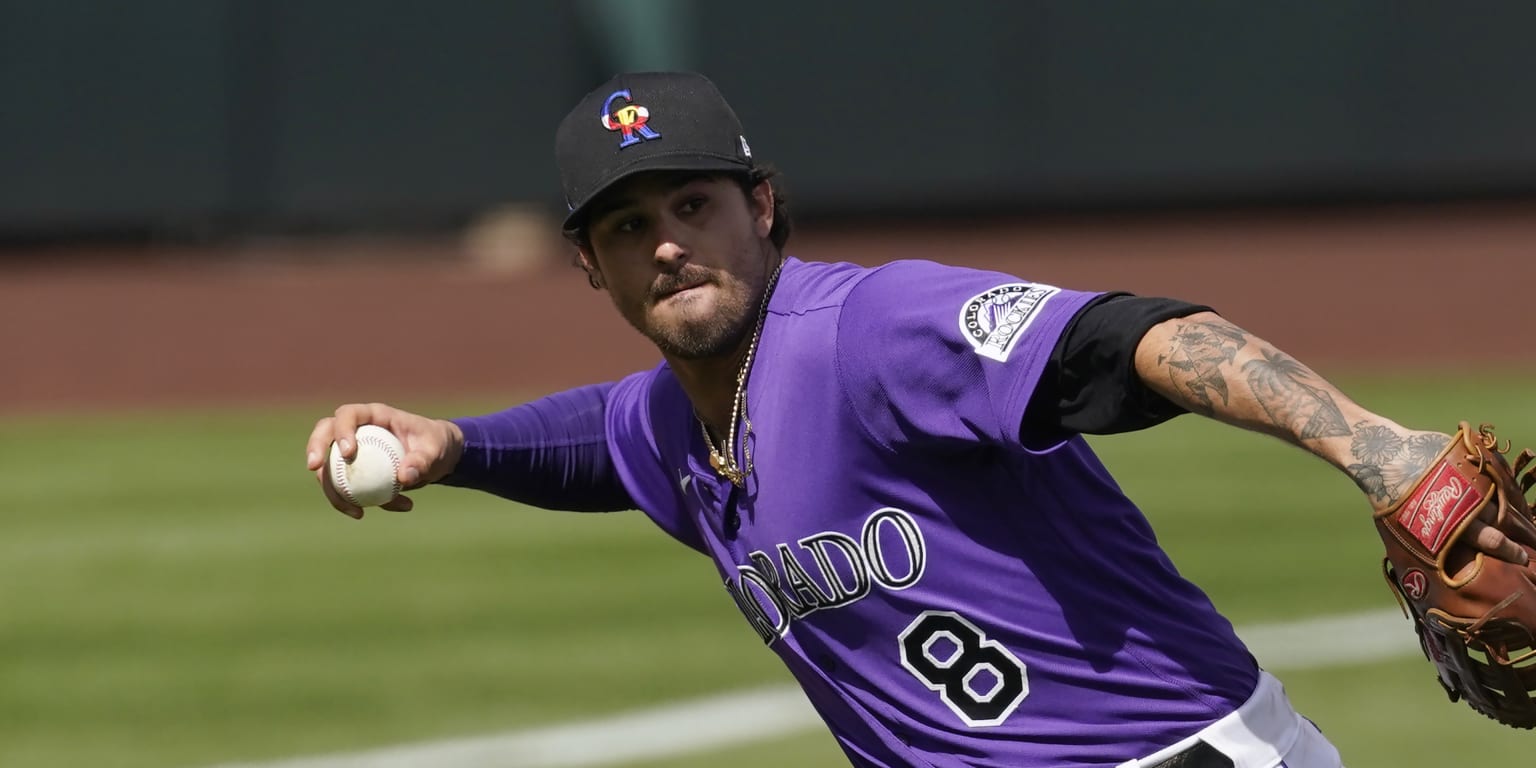 Josh Fuentes, Nolan Arenado's cousin, contributing for Rockies