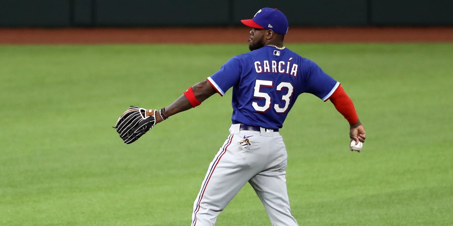 Adolis García, Rangers' 28-year-old rookie, continues to make most of  big-league opportunity 