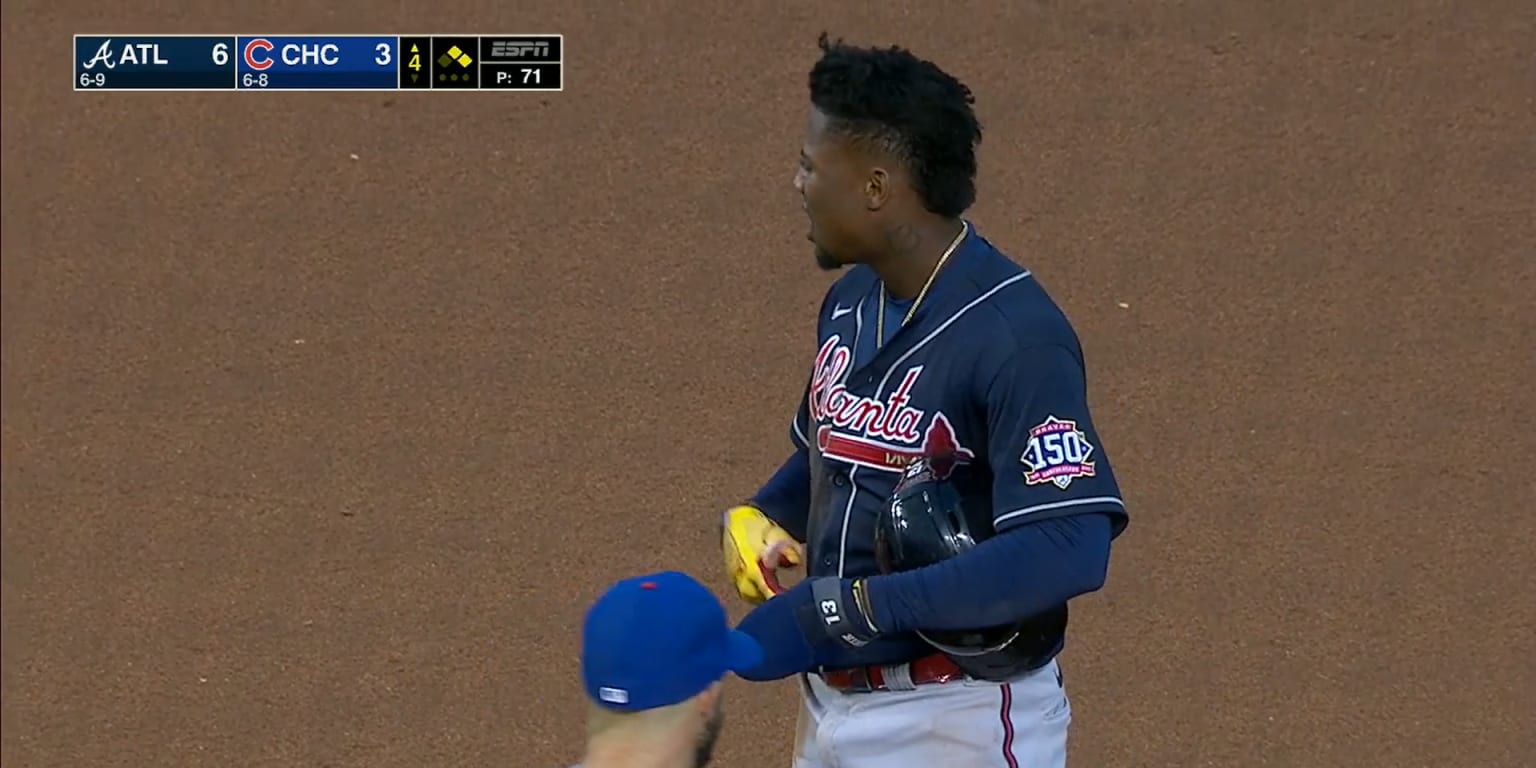 Ronald Acuna Jr. leaves game early due to abdominal injury **UPDATED** -  Battery Power