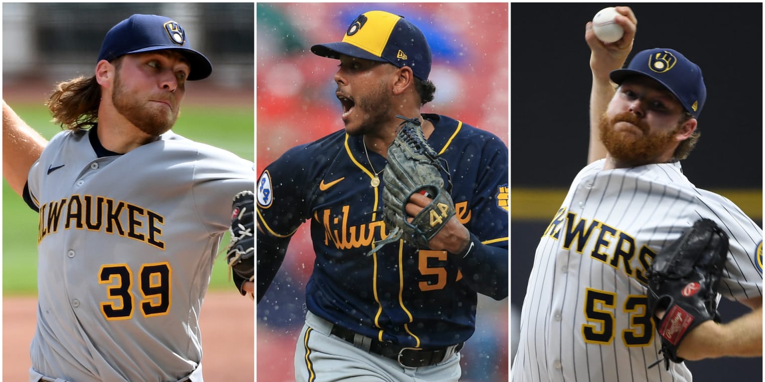 Brewers Pitching Three-Headed Monster