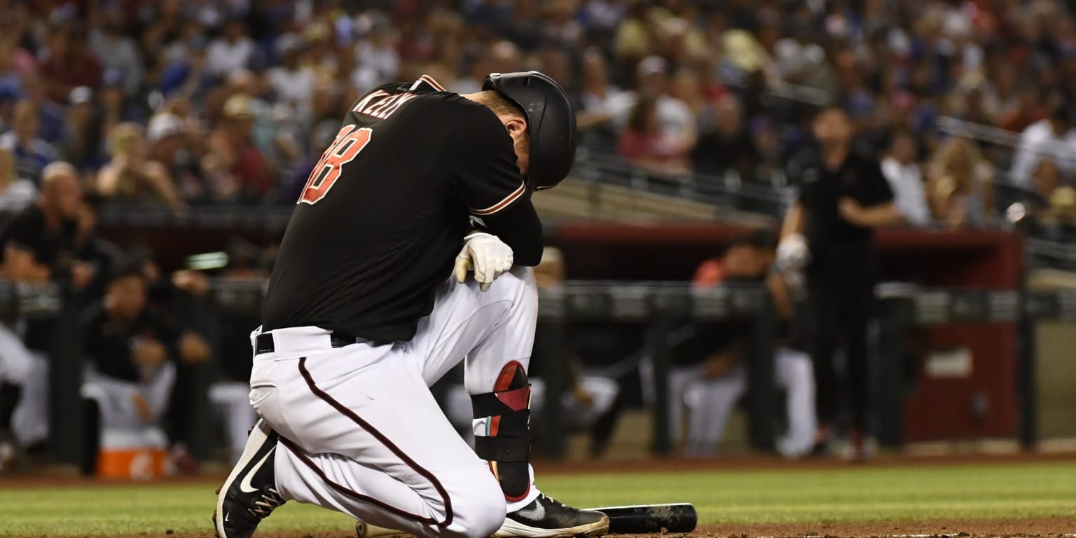 Broken wrist sidelines Arizona Diamondbacks catcher Carson Kelly