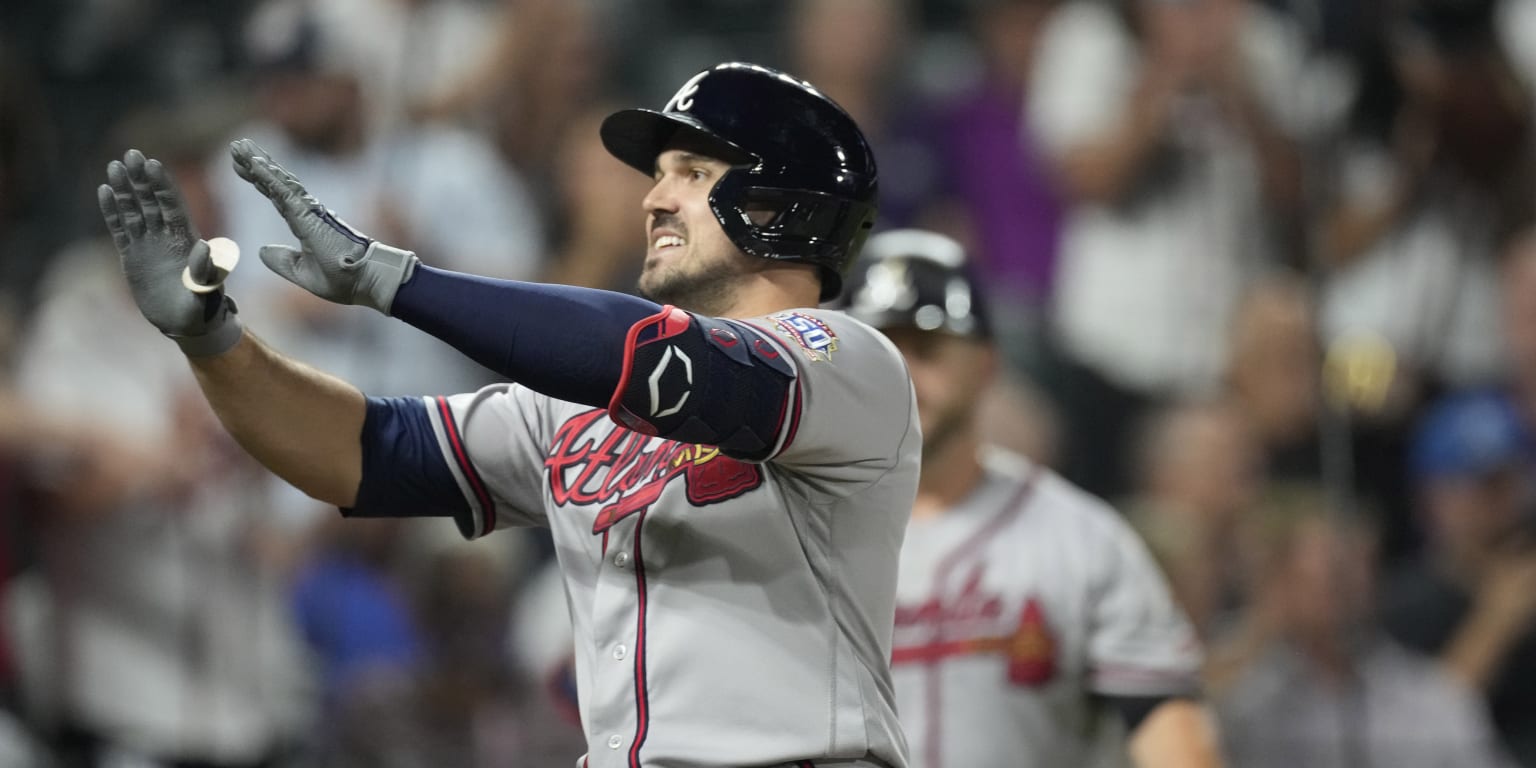 Adam Duvall homer leads Braves' win vs. Rockies